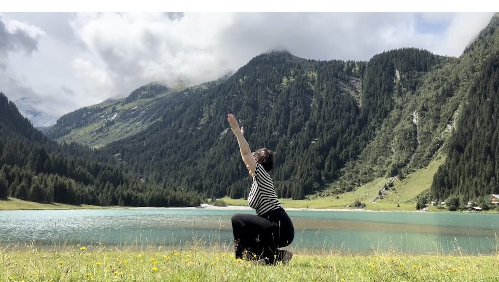 Prana Yoga Innsbruck – Yoga am See mit Bergblick
